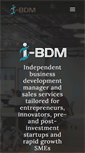 Mobile Screenshot of i-bdm.co.uk